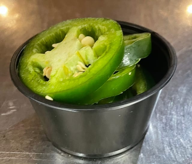 Side Fresh Jalapeno.
