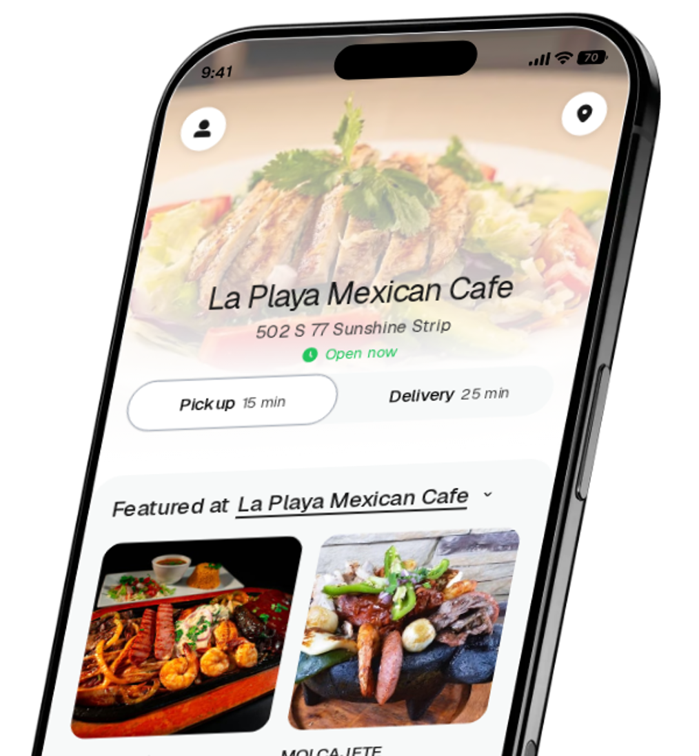 La Playa Mexican Cafe app preview