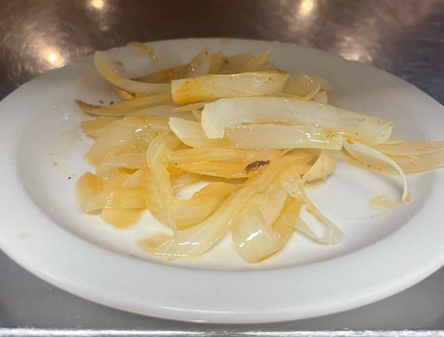 Side Grilled Onion.