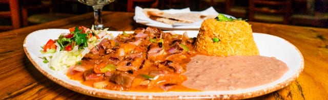Fajita Guisada Plate.
